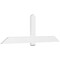 Ekena Millwork Eugene Architectural Grade PVC Gable Bracket, 84"W x 28"H x 2"D x 6"F, 8/12 Pitch GBP084X28X0206EUG00 - alternate 1